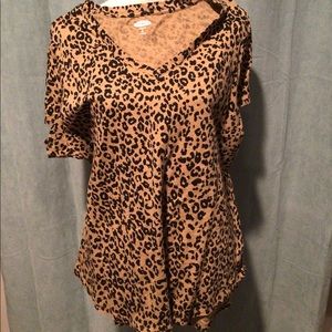 XL Tall Cheetah Print T-Shirt